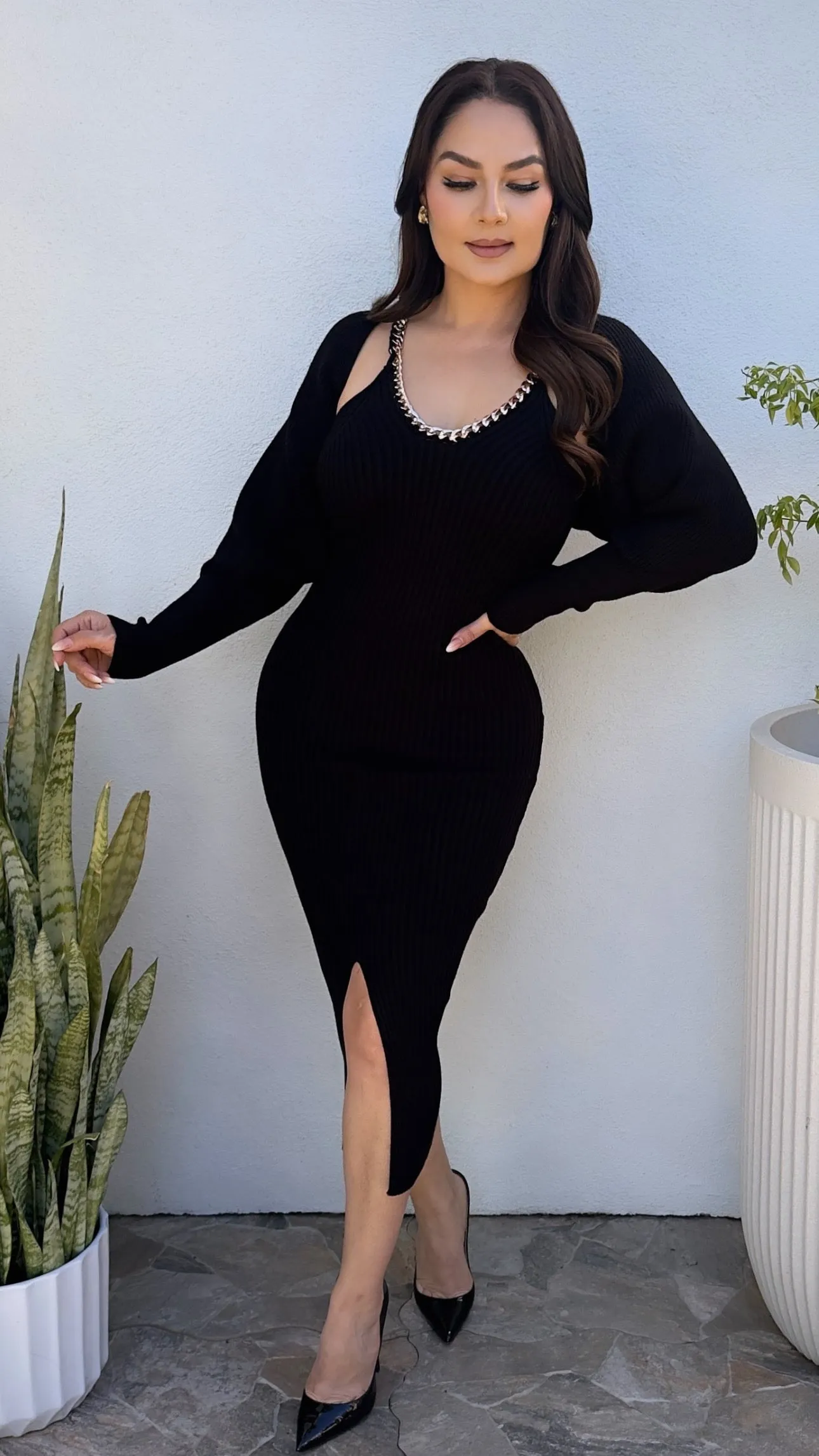 JESSICA BLACK DRESS