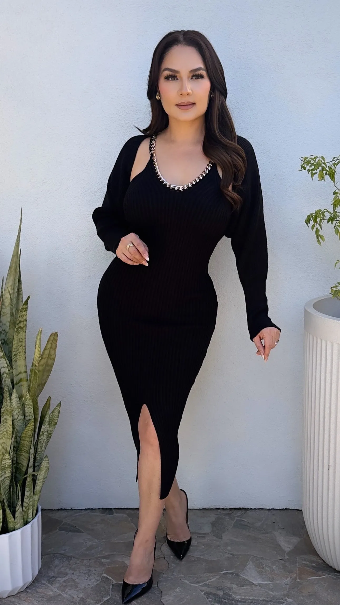 JESSICA BLACK DRESS