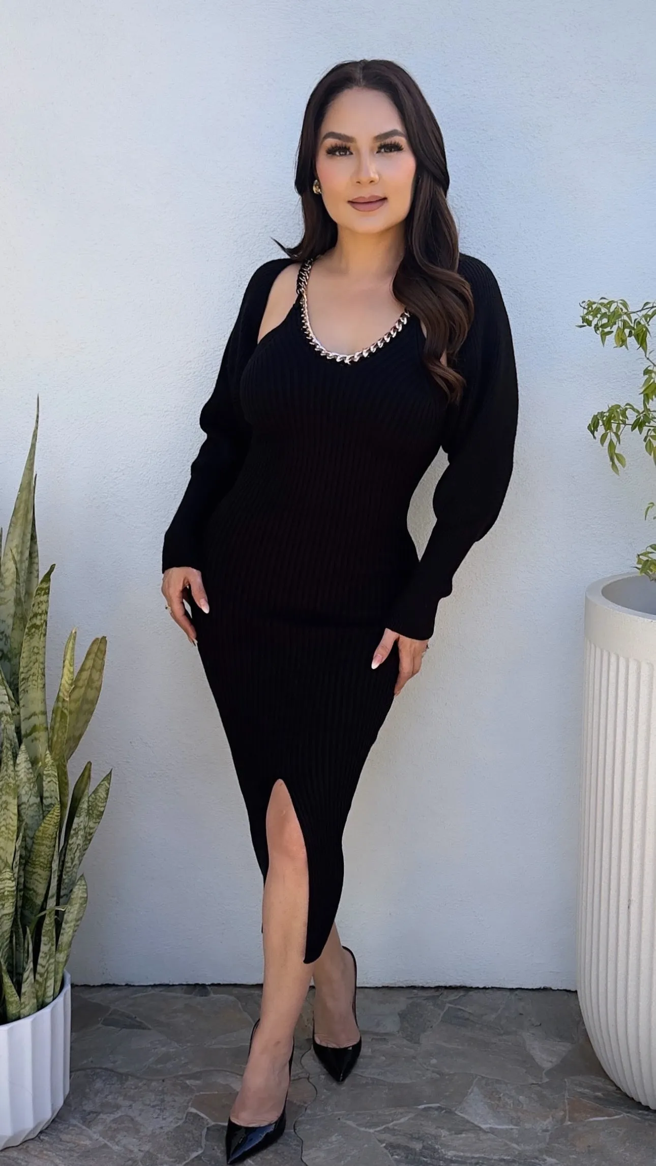 JESSICA BLACK DRESS