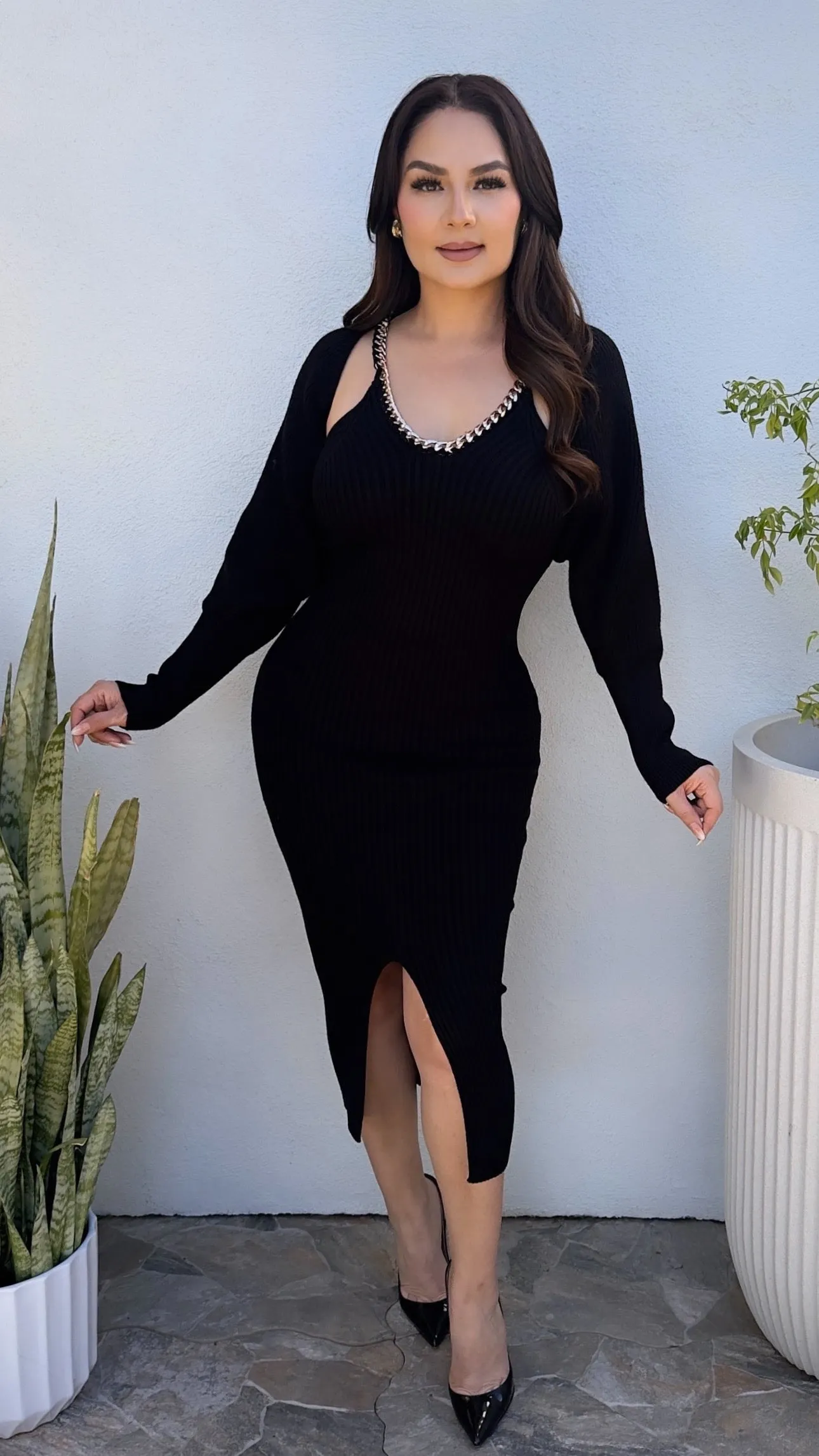 JESSICA BLACK DRESS