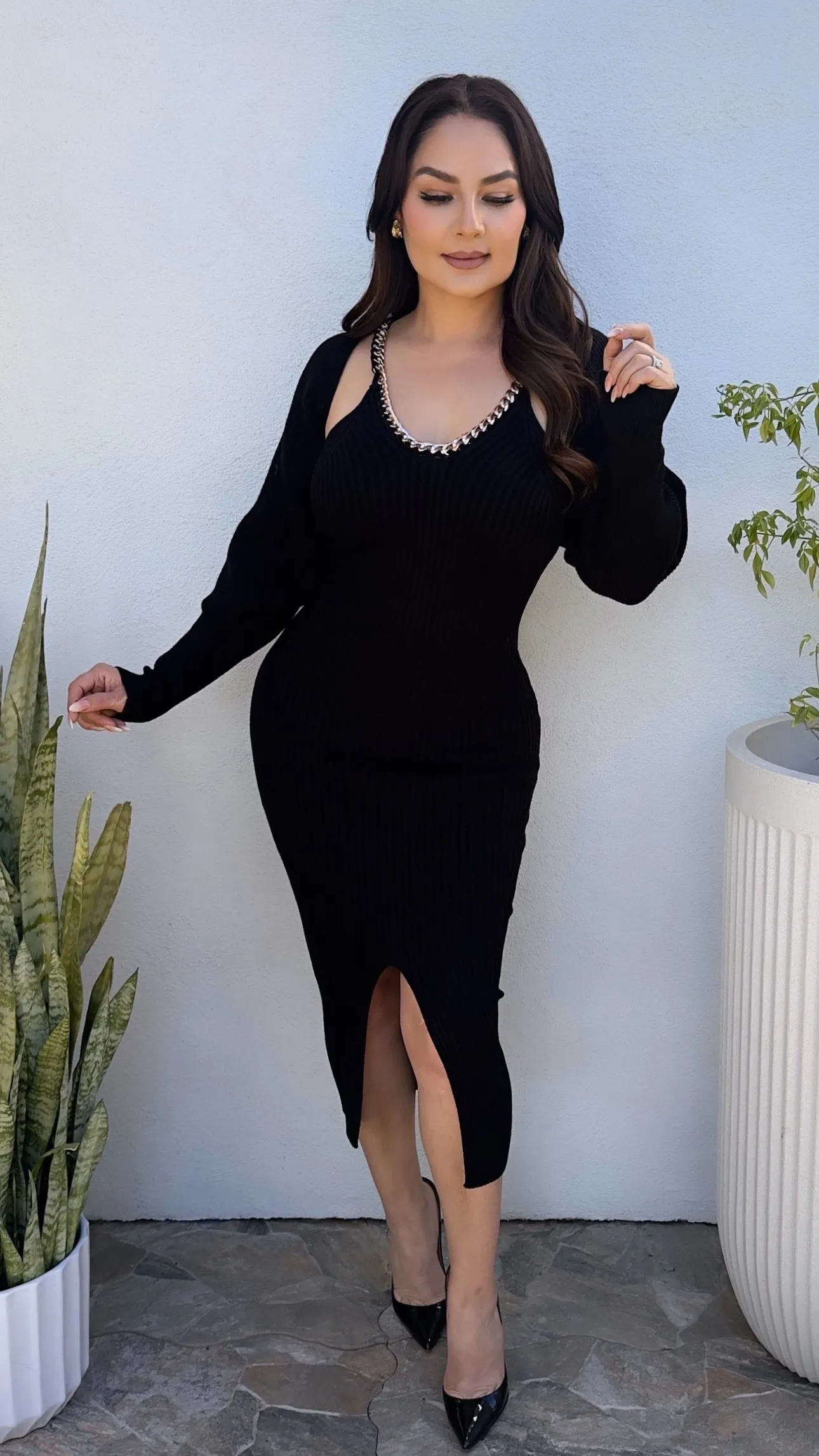 JESSICA BLACK DRESS