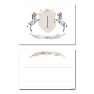 Jungle Themed Monthly Milestone Photo Cards