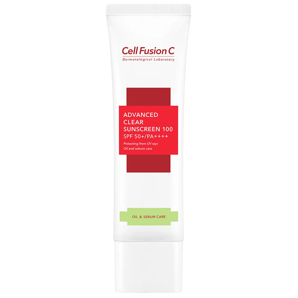 Kem Chống Nắng Cell Fusion C Advanced Clear Sunscreen 100 SPF 50  50ml