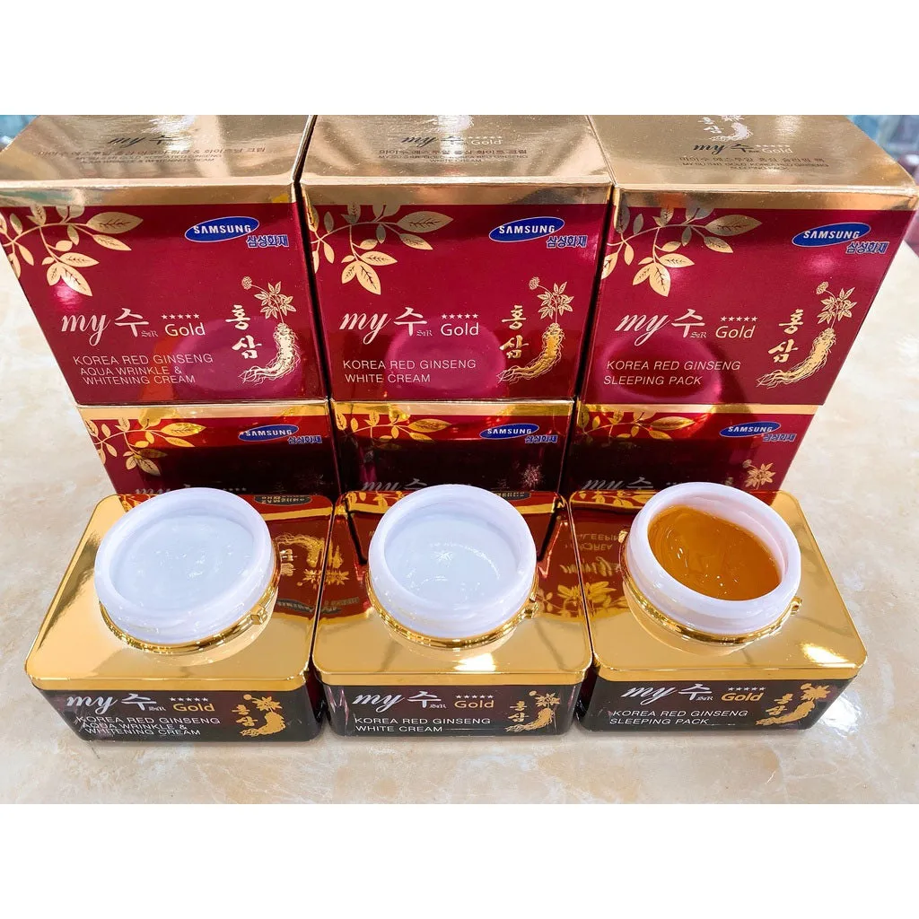 Kem Sâm Hàn Quốc My Gold Korea Dưỡng Trắng, Ngừa Lão Hóa Da 50ml