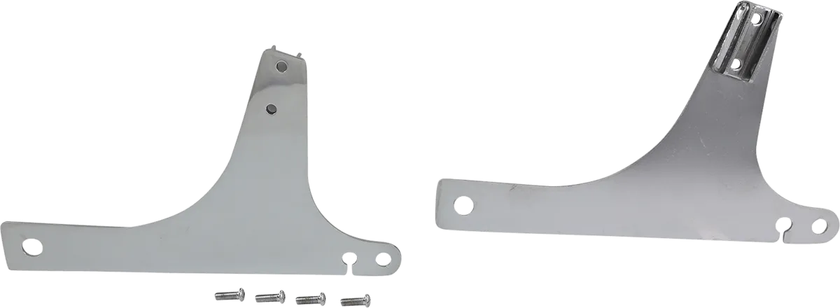 Khrome Werks 263710C Sissy Bar Sideplates - Chrome