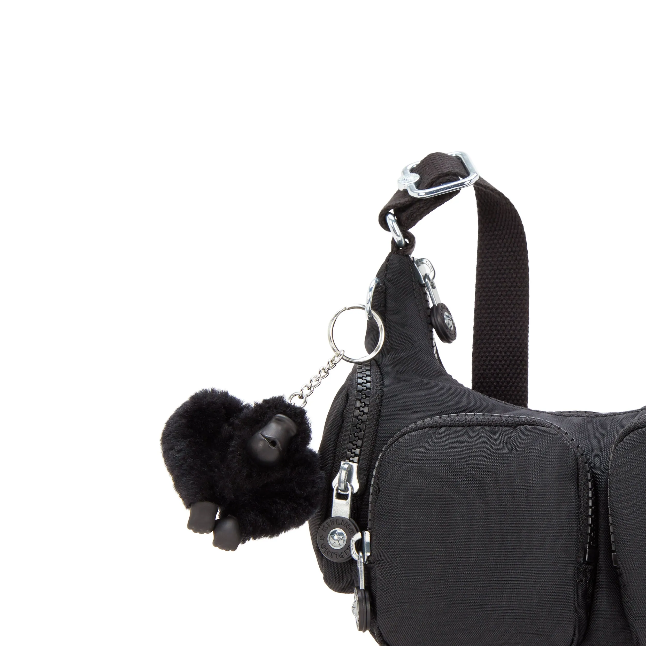 Kipling Rikka Mini Black Noir Small Crossbody I5926-P39