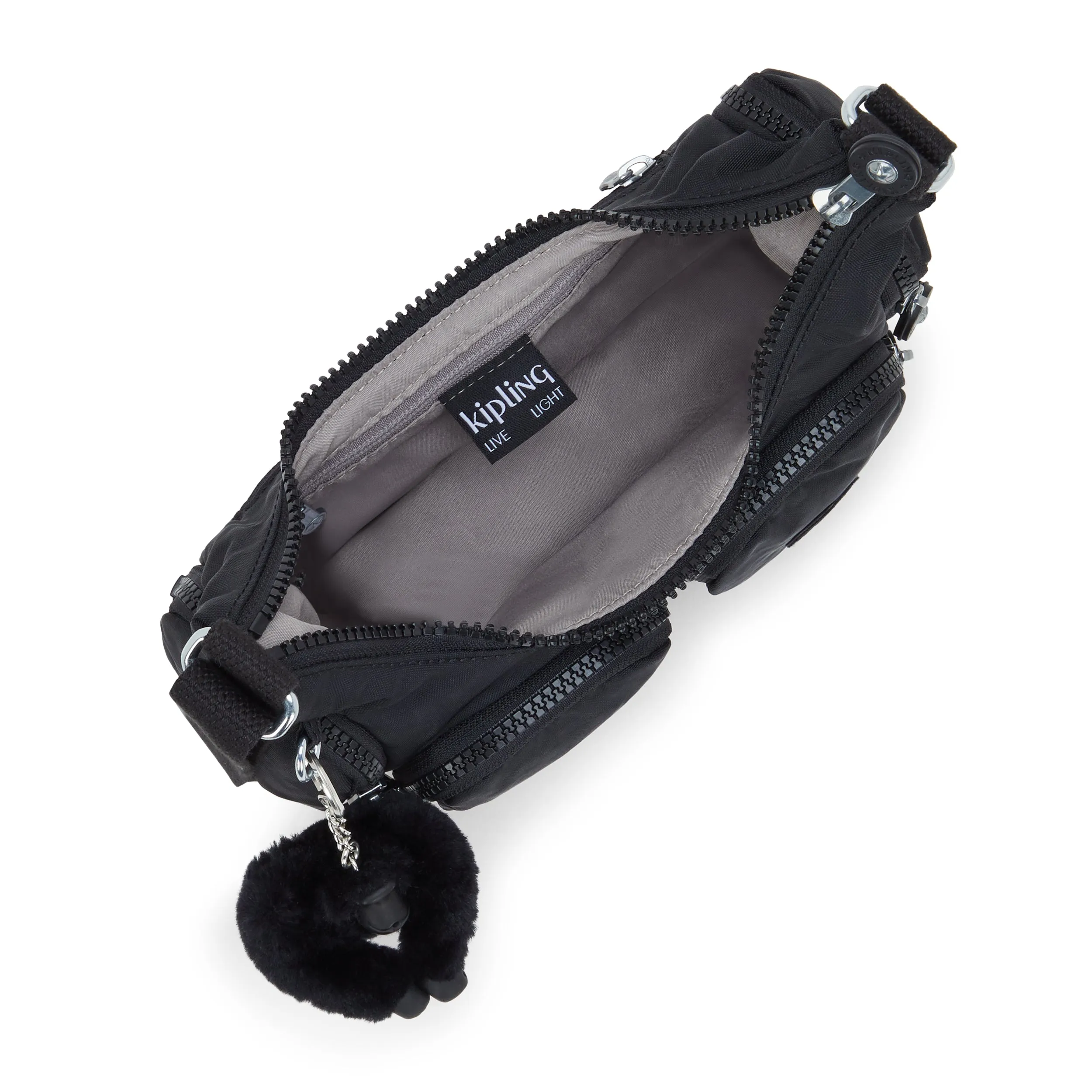 Kipling Rikka Mini Black Noir Small Crossbody I5926-P39