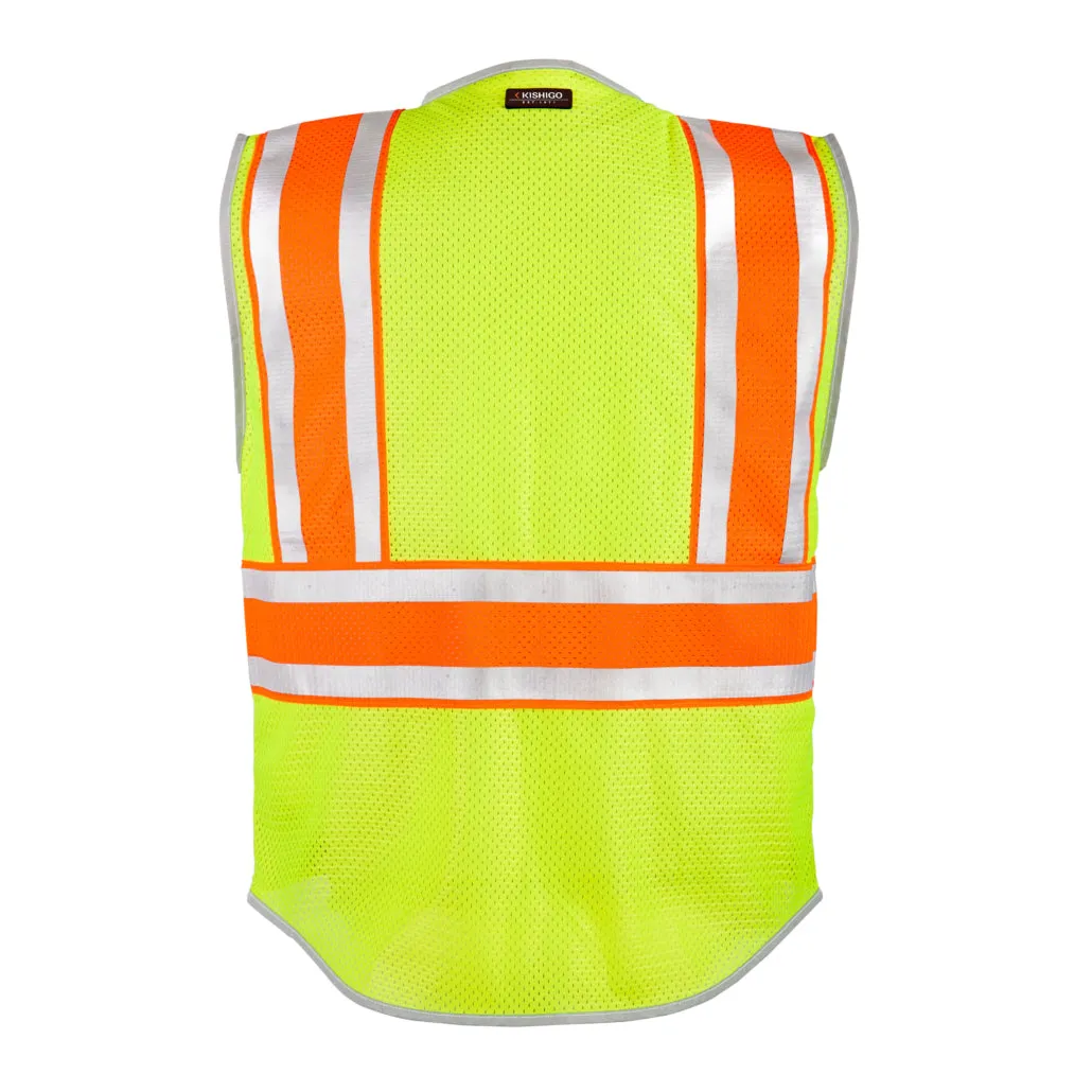 Kishigo Brilliant Series Ultimate Reflective Vest, Type R Class 2