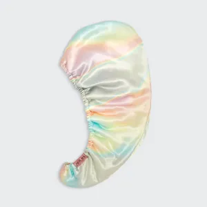 KITSCH | Satin Wrapped Microfiber Hair Towel {Aura}