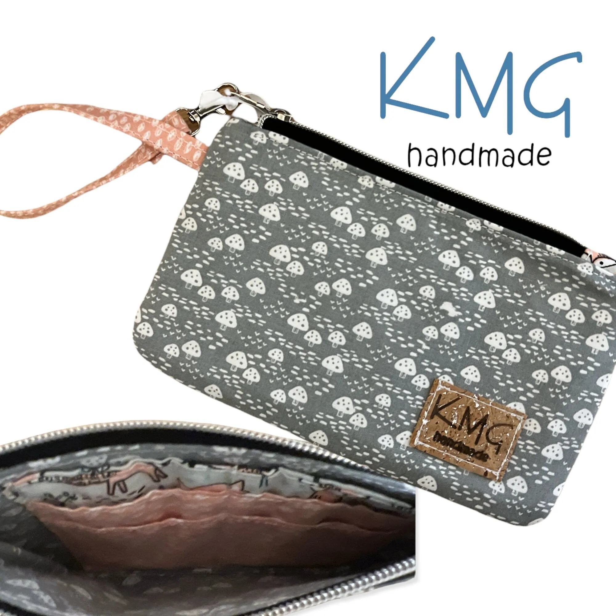 KMGhandmade Original Clip & Zip Wristlets - Group A