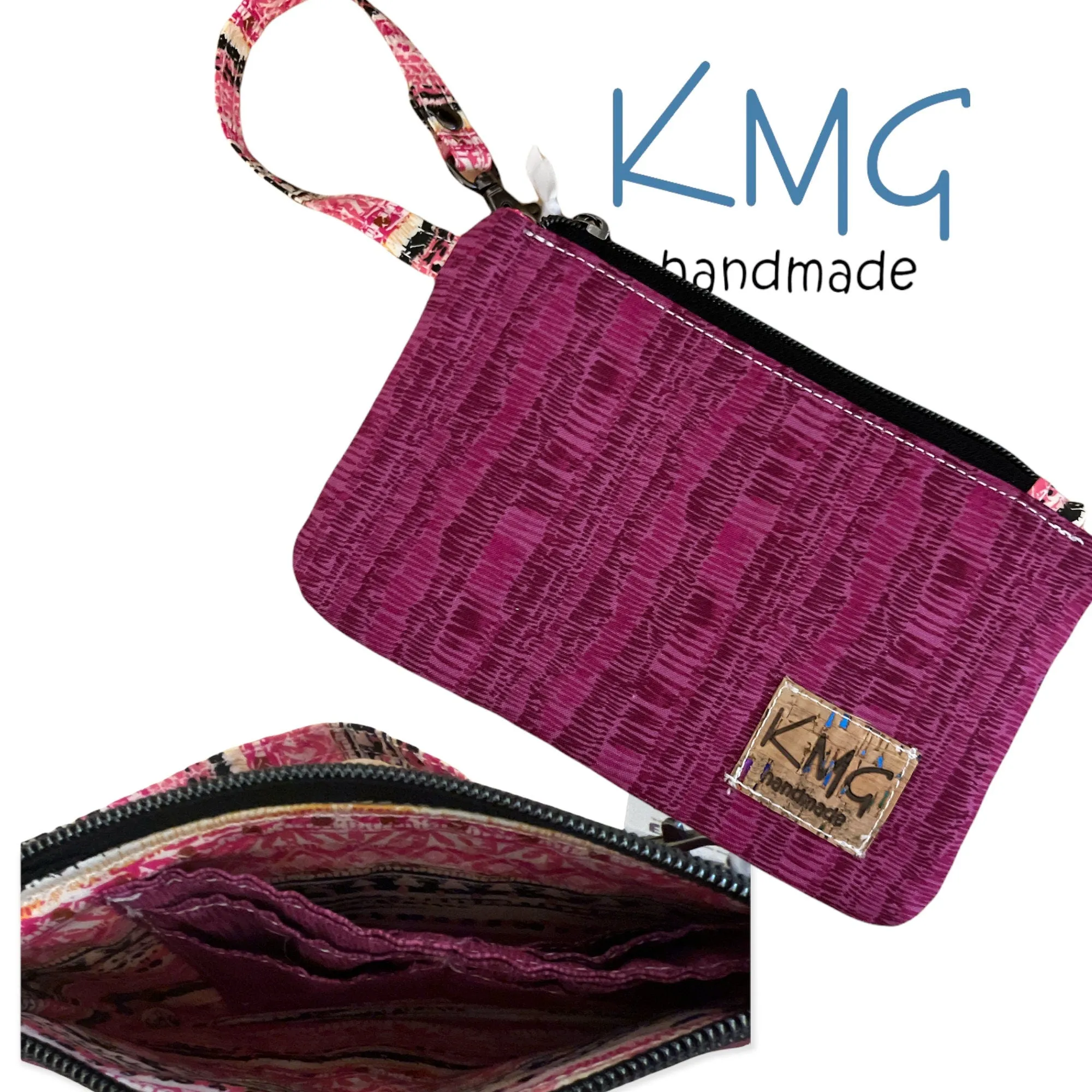 KMGhandmade Original Clip & Zip Wristlets - Group A