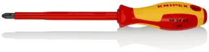 KNIPEX Screwdriver for Phillips Screws PH3 x 150mm VDE Insulated Multi Component Grips 270mm 98 24 03