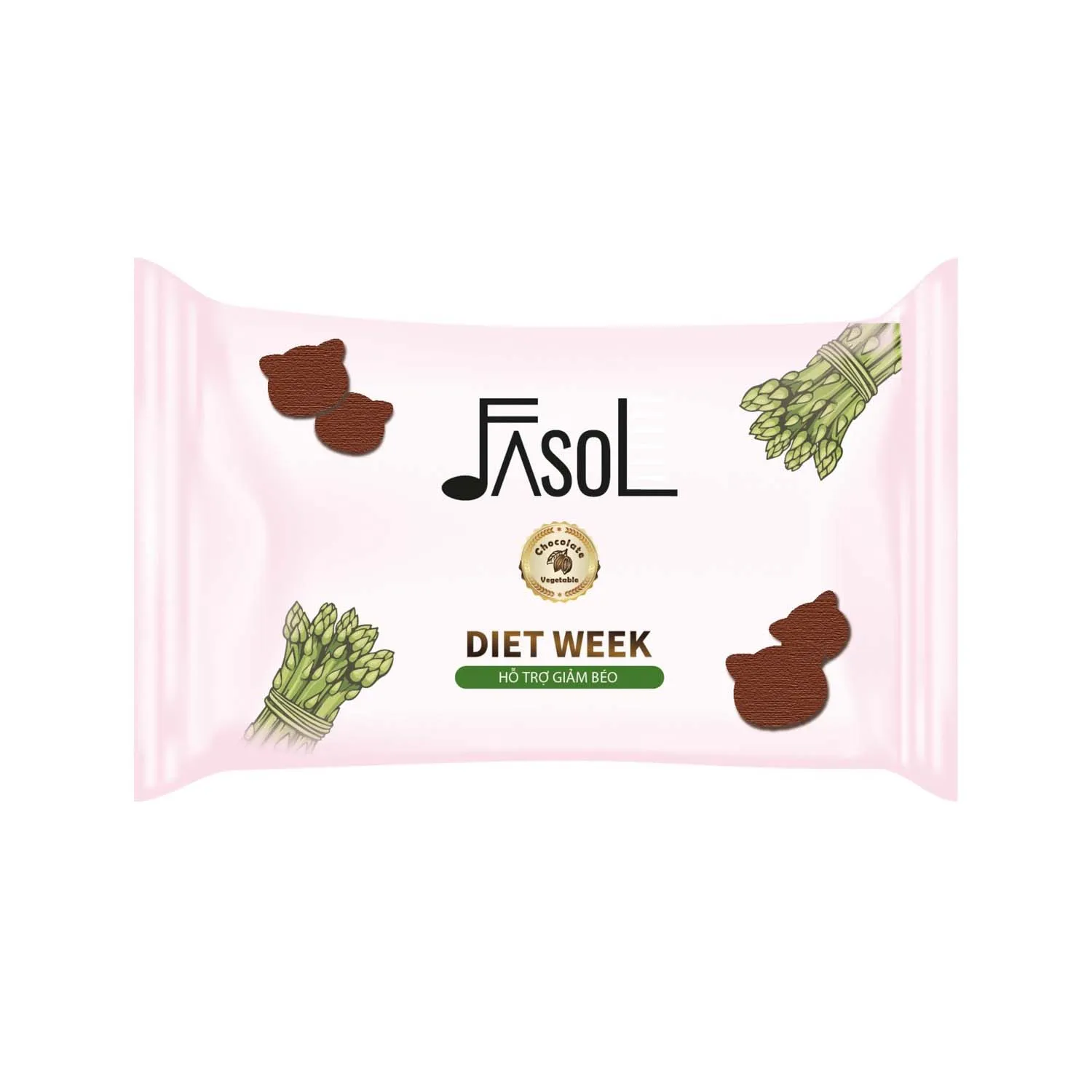 Kẹo Giảm Cân Almonds Faslim Măng Tây