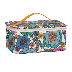 KOLLAB Toiletry Stash Bag - Ocean Floral