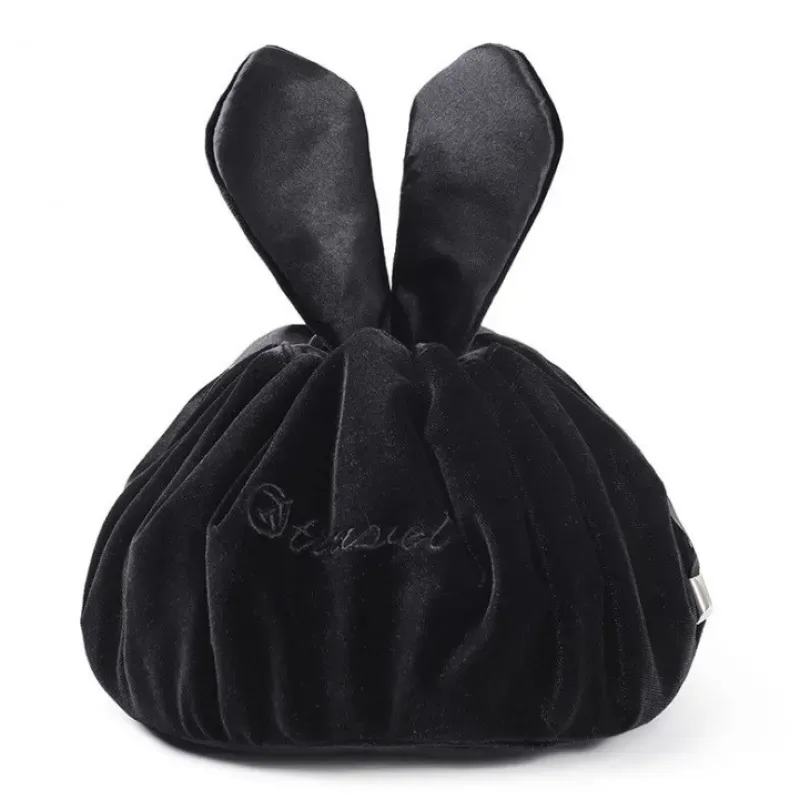 Ladies Makeup Drawstring Velvet Cosmetic Make Up Pouch Bags