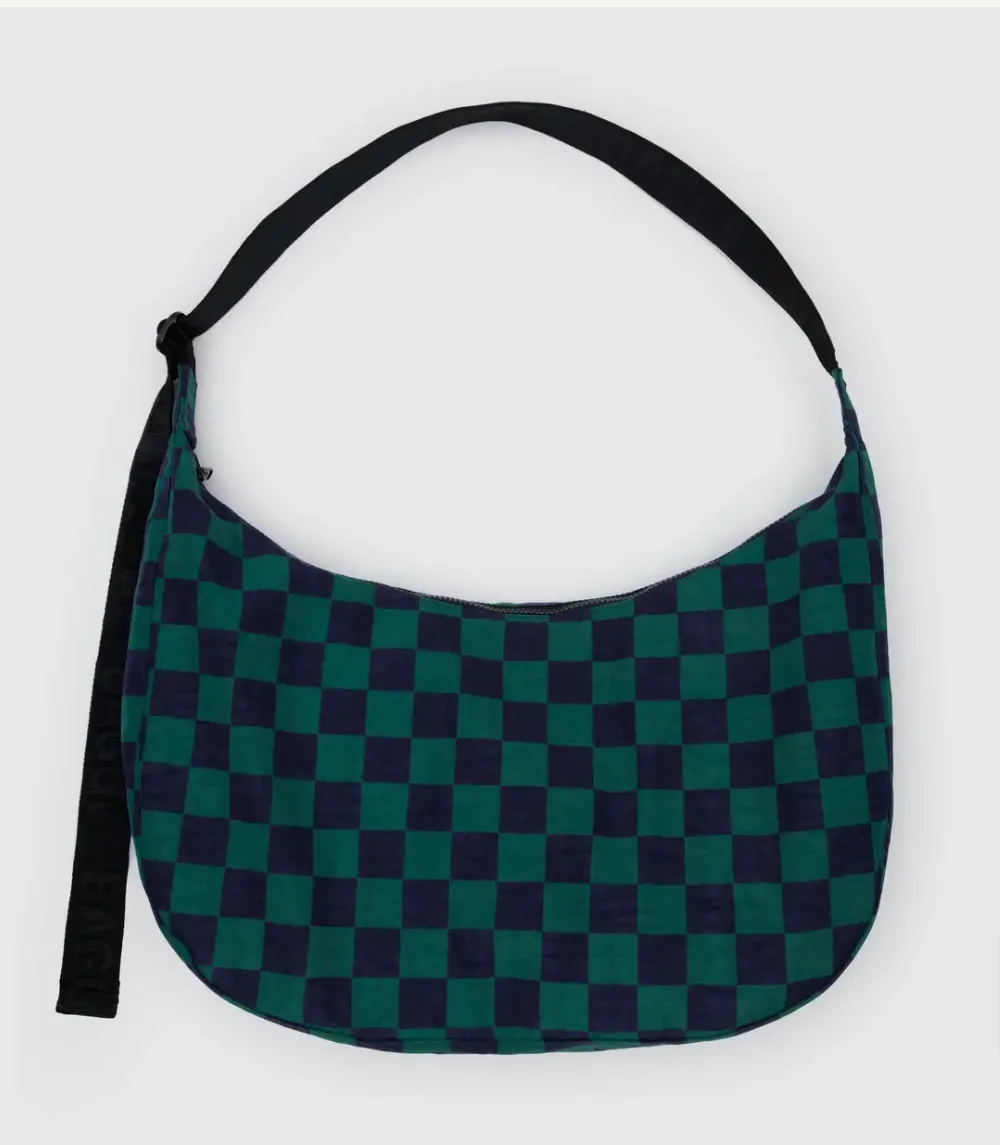 Large Nylon Crescent Bag