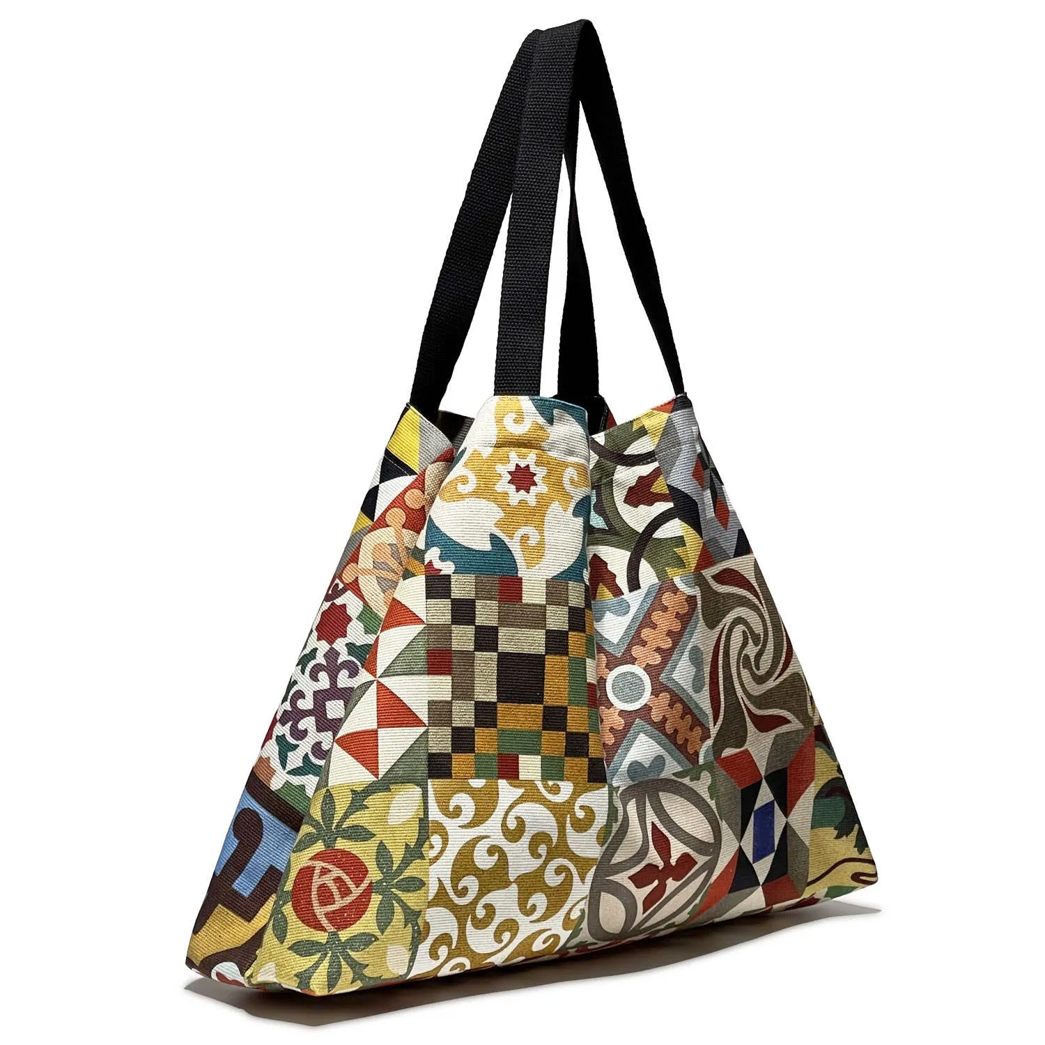 LARGE TILES TOTE BAG