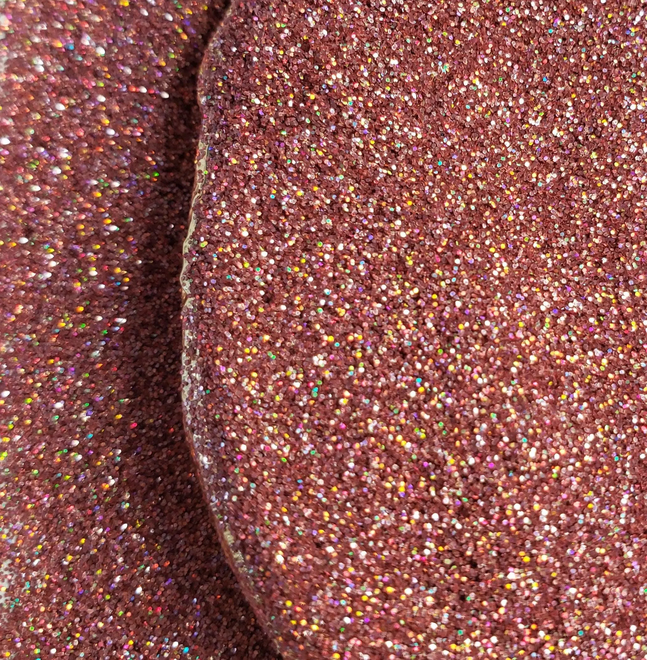 Laser Rosey Goldie Glitter HOLOgraphic
