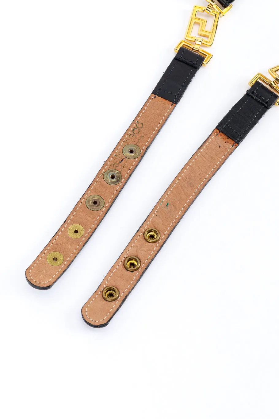 Lion & Medusa Chain Drop Belt