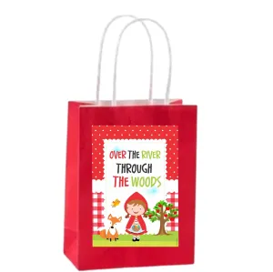 Little Red Riding Hood Gift bags - Pack of 10