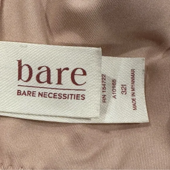 Lot of 2 Bare Necessities Underwire Full Coverage Bras in Beige &amp; Black Size 32I