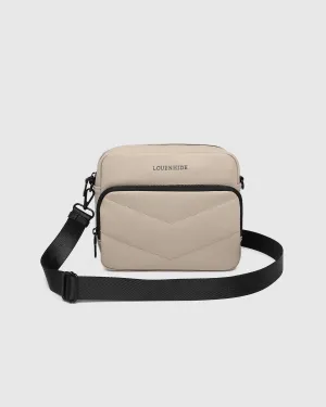 LOUENHIDE London Camera Crossbody Bag - Oat