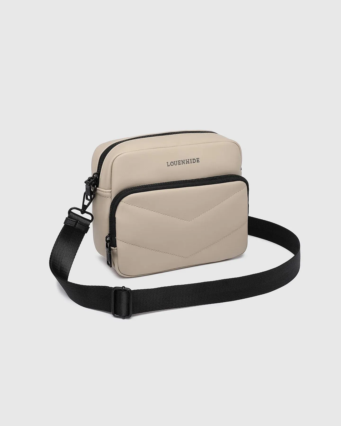 LOUENHIDE London Camera Crossbody Bag - Oat