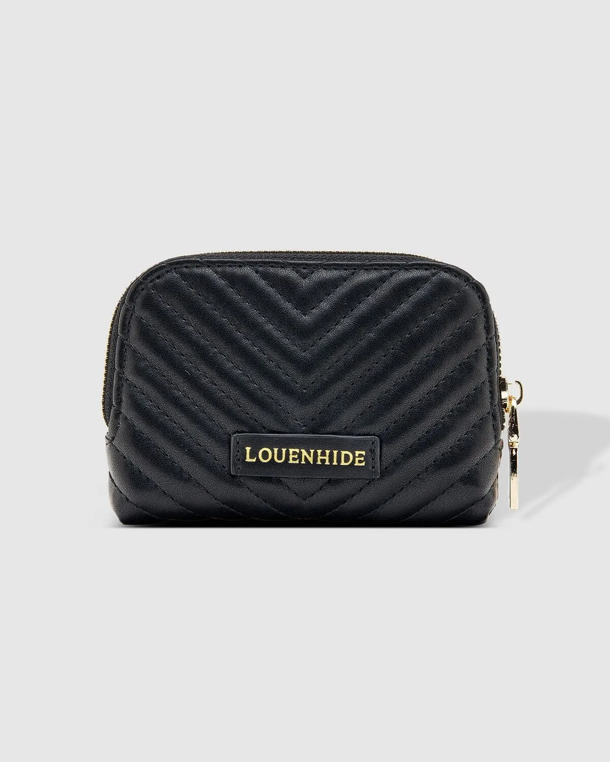 LOUENHIDE Nina Quilted Purse - Black