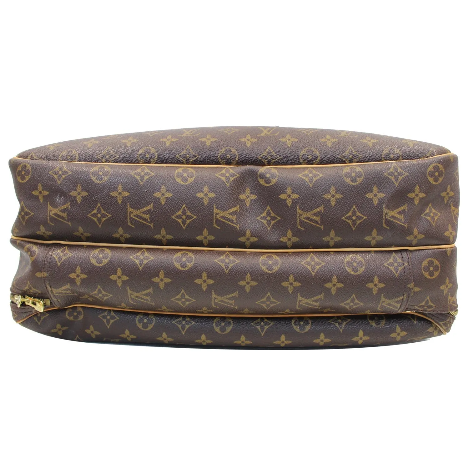 LOUIS VUITTON Alize 24 Heures Soft Suitcase Bag Brown