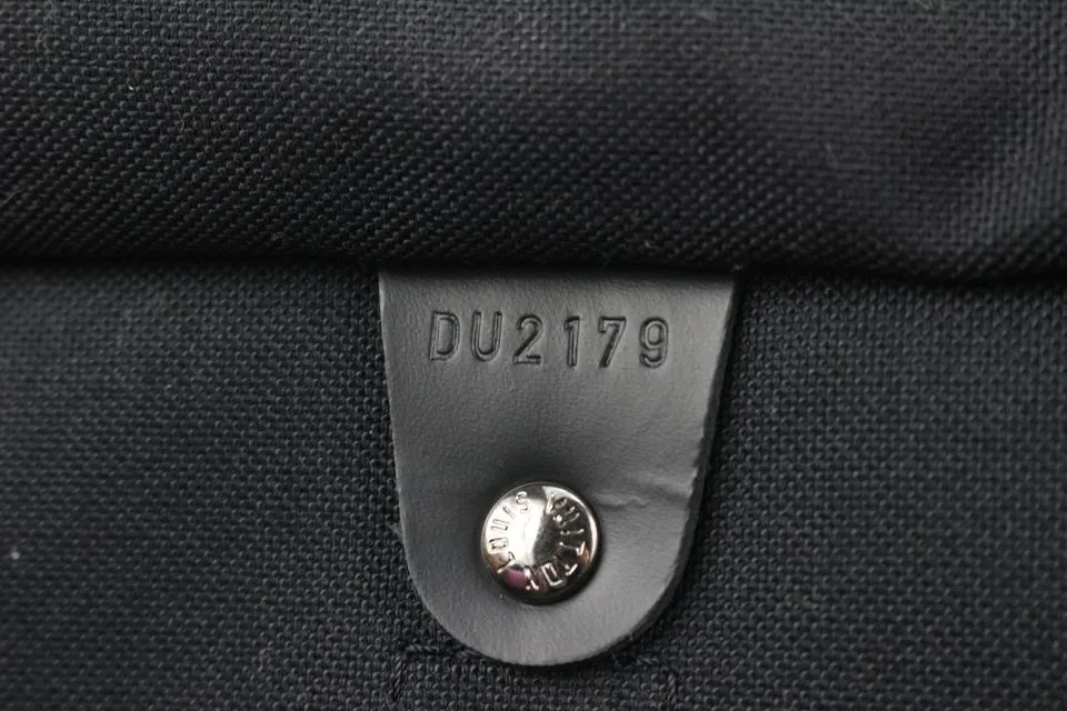 Louis Vuitton Black Monogram Eclipse Keepall Bandouliere 55 Duffle Bag Strap 39L0V