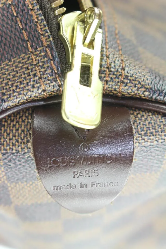 Louis Vuitton Damier Ebene Keepall 50 Duffle bag 4lv1123
