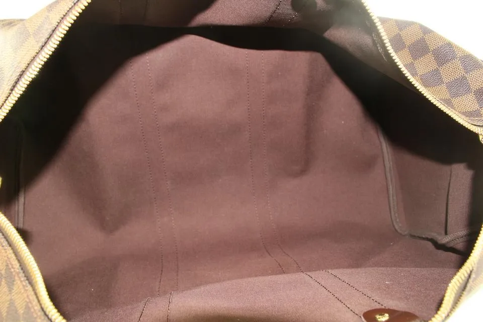 Louis Vuitton Damier Ebene Keepall 50 Duffle bag 4lv1123