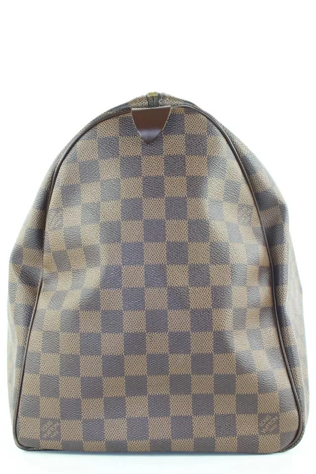 Louis Vuitton Damier Ebene Keepall 50 Duffle bag 4lv1123