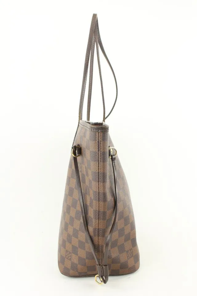Louis Vuitton Damier Ebene Neverfull MM Tote Bag 1LV1228