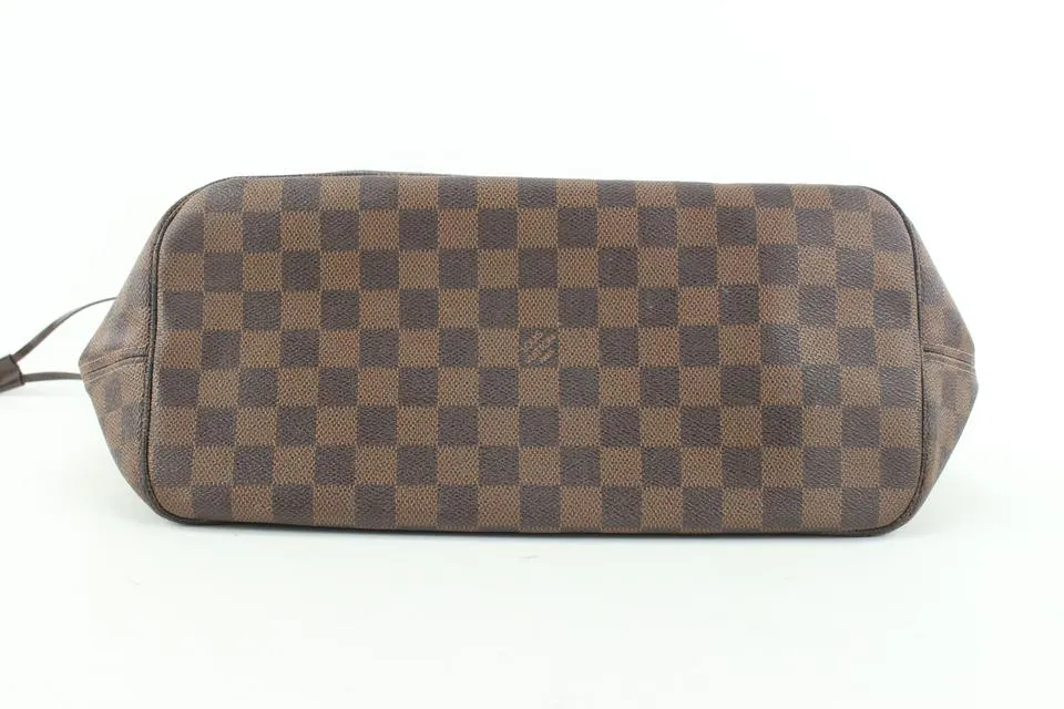 Louis Vuitton Damier Ebene Neverfull MM Tote Bag 1LV1228