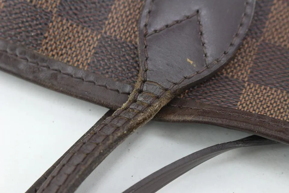 Louis Vuitton Damier Ebene Neverfull MM Tote Bag 1LV1228