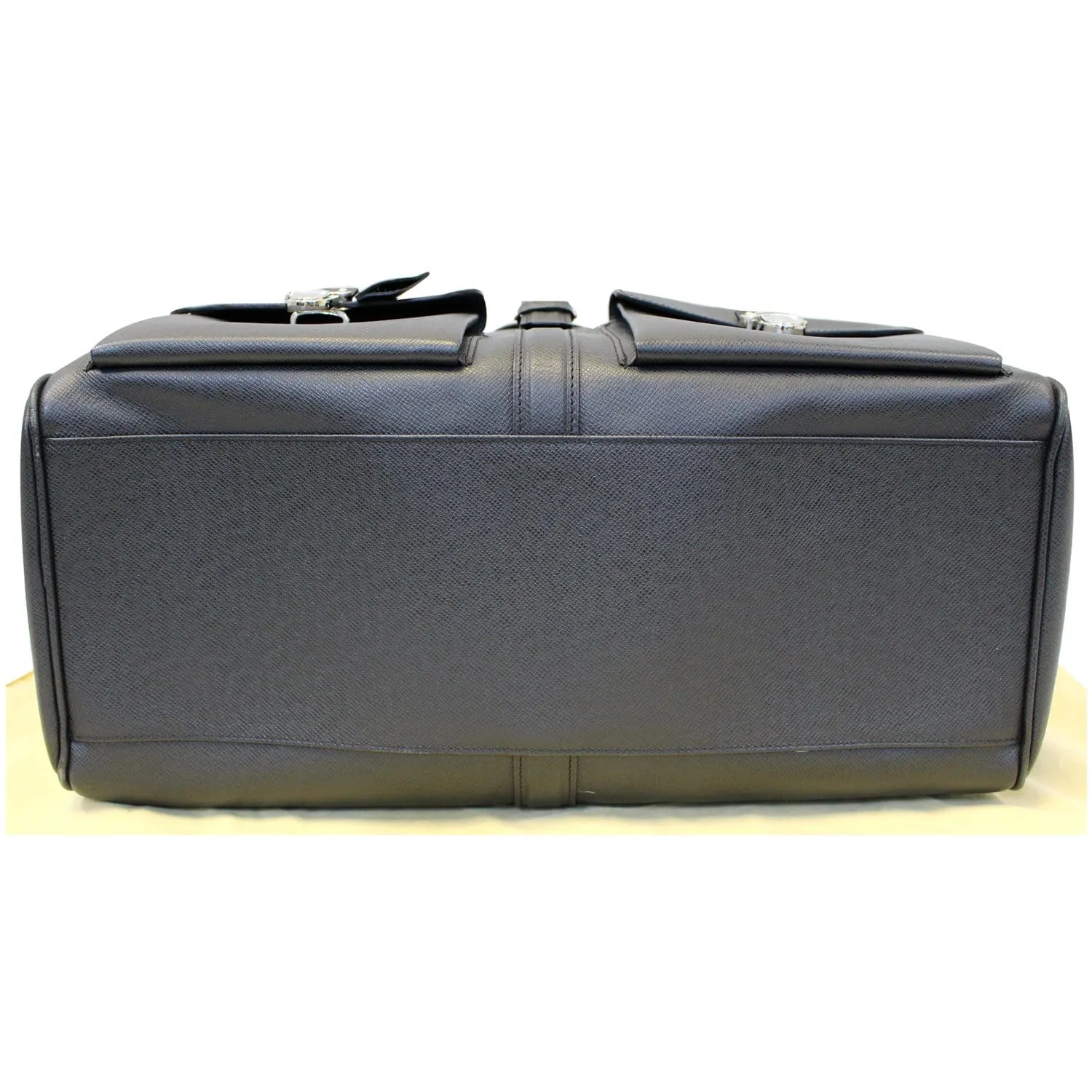 LOUIS VUITTON Ivan Taiga Leather Carry On Travel Bag Ardoise