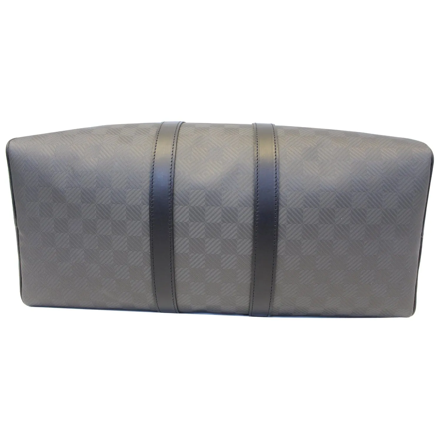 LOUIS VUITTON Keepall 45 Carbon Fiber Carbone Travel Bag Black