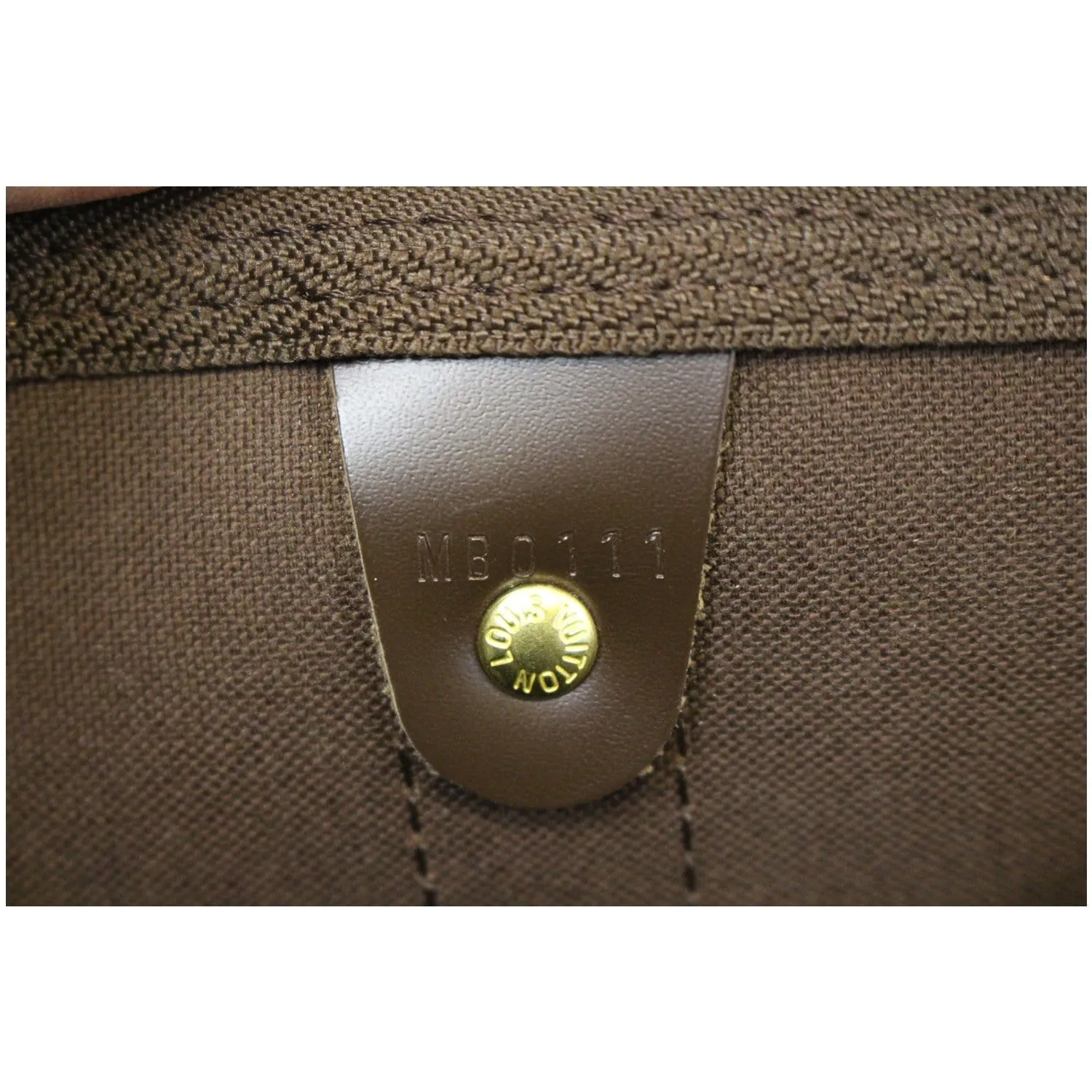 LOUIS VUITTON Keepall 50 Damier Ebene Boston Travel Bag