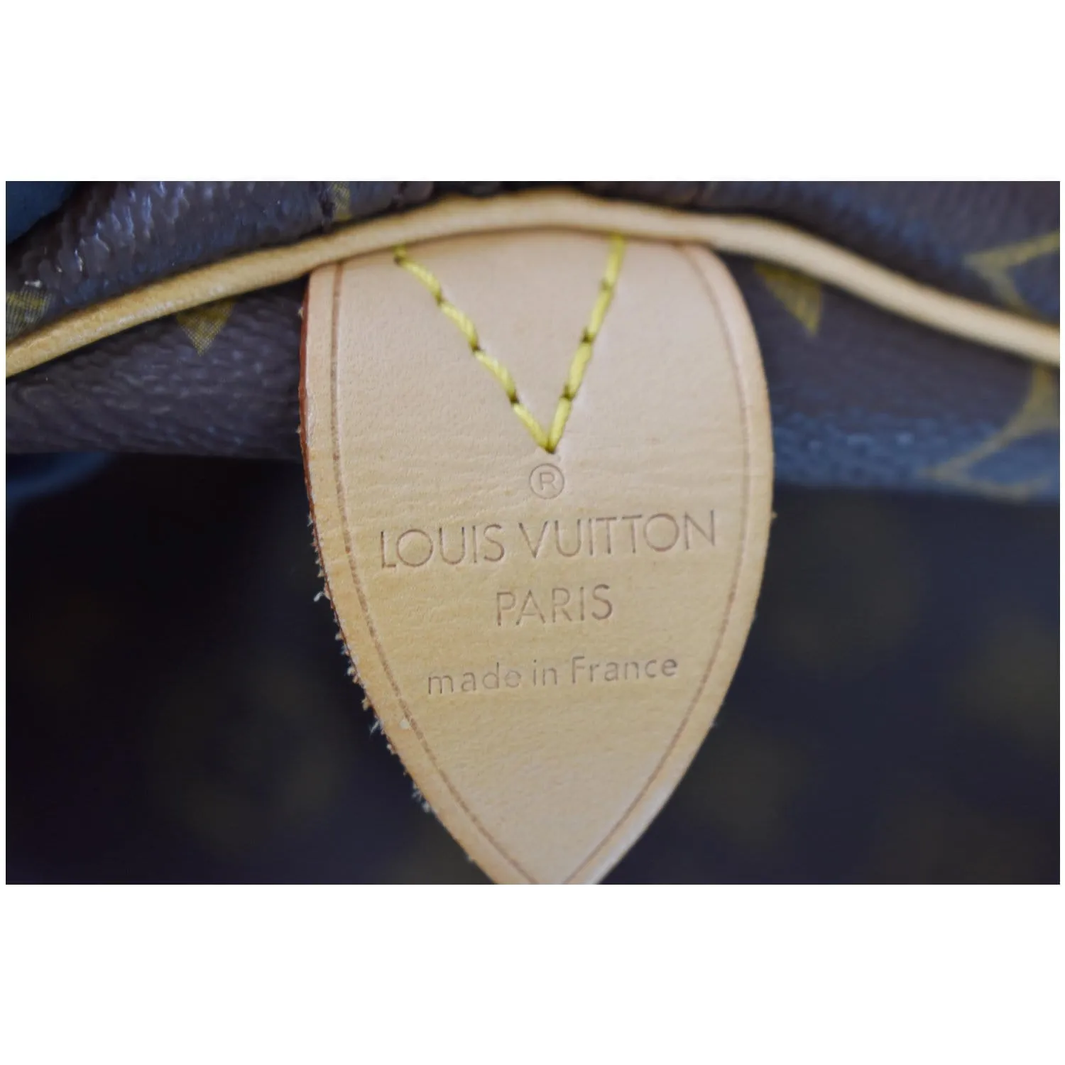 LOUIS VUITTON Keepall 55 Monogram Canvas Travel Bag Brown
