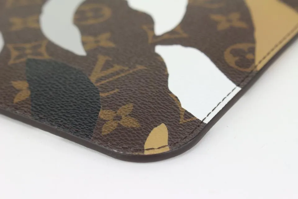 Louis Vuitton LVxLOL League Camo Stripe Monogram Neverfull Pochette MM/GM 830lv23