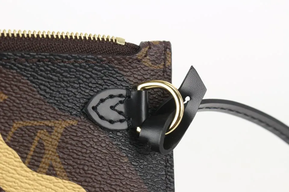 Louis Vuitton LVxLOL League Camo Stripe Monogram Neverfull Pochette MM/GM 830lv23