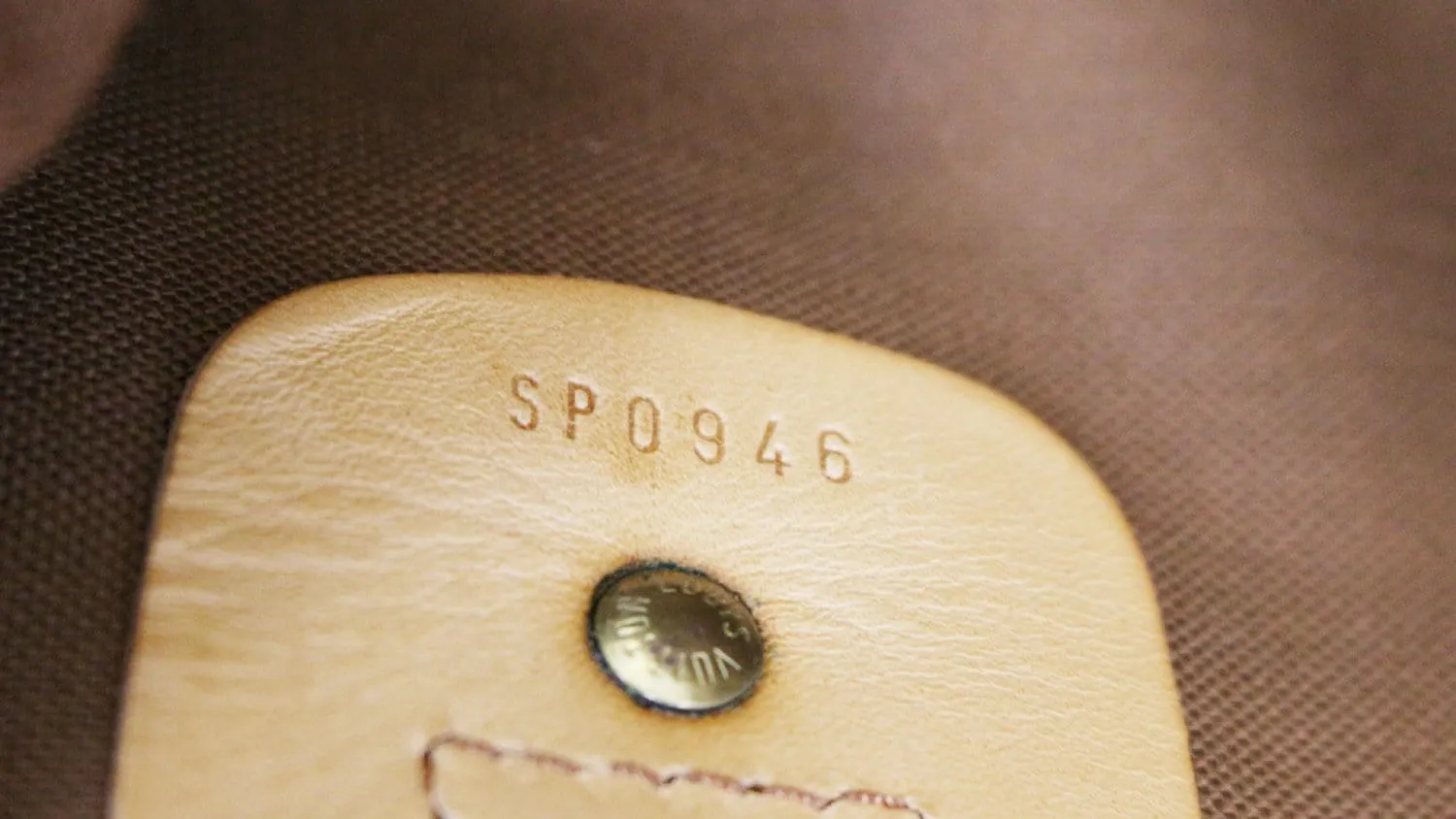 LOUIS VUITTON Monogram Canavas Sac Cabourg Duffle Bag