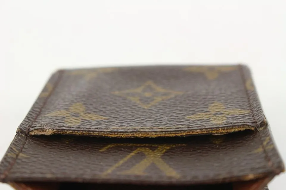 Louis Vuitton Monogram Cigarette Case Mobile Phone Pouch Etui 253lvs719