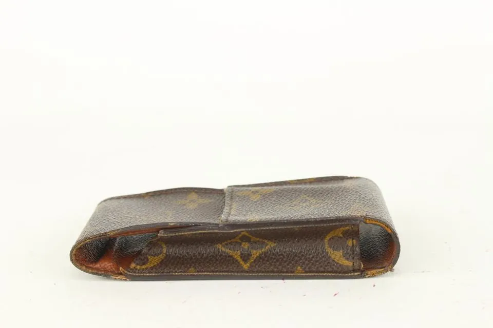 Louis Vuitton Monogram Cigarette Case Mobile Phone Pouch Etui 253lvs719
