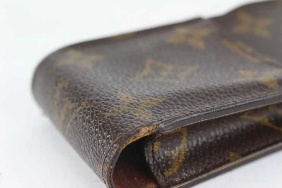 Louis Vuitton Monogram Cigarette Case Mobile Phone Pouch Etui 253lvs719