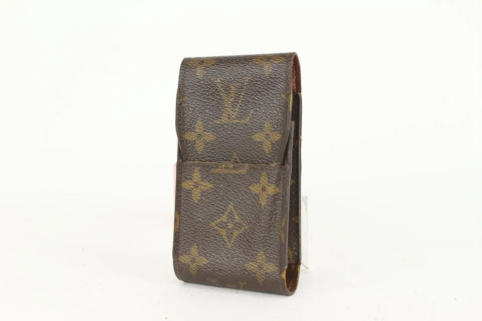 Louis Vuitton Monogram Cigarette Case Mobile Phone Pouch Etui 253lvs719