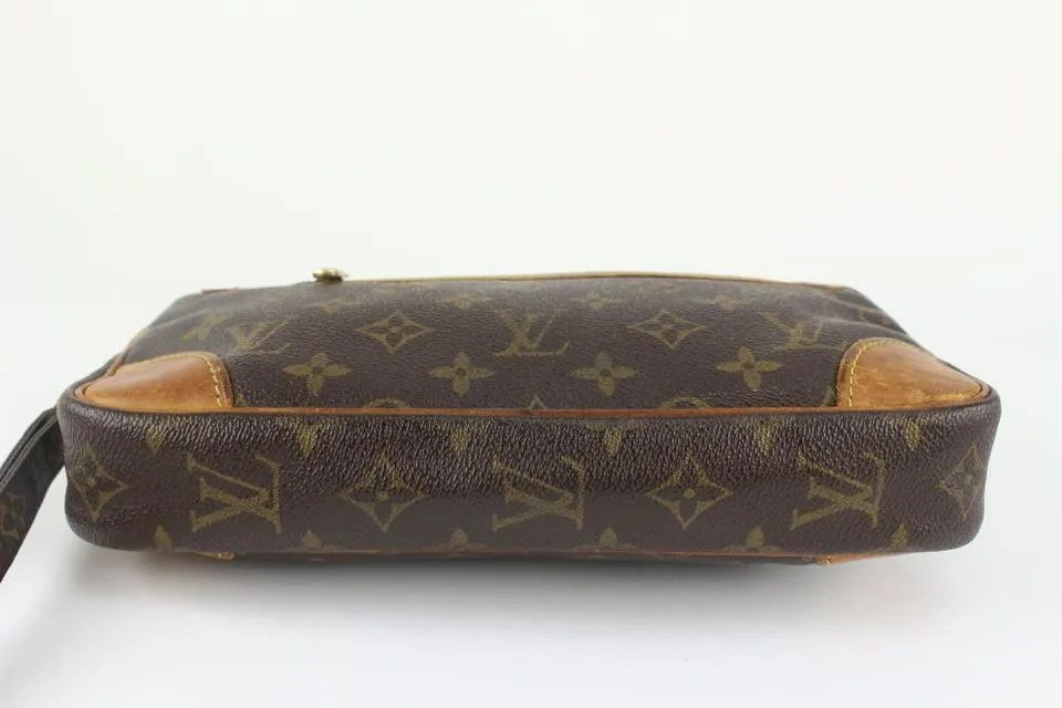 Louis Vuitton Monogram Marly Dragonne GM Wristlet 127lv17