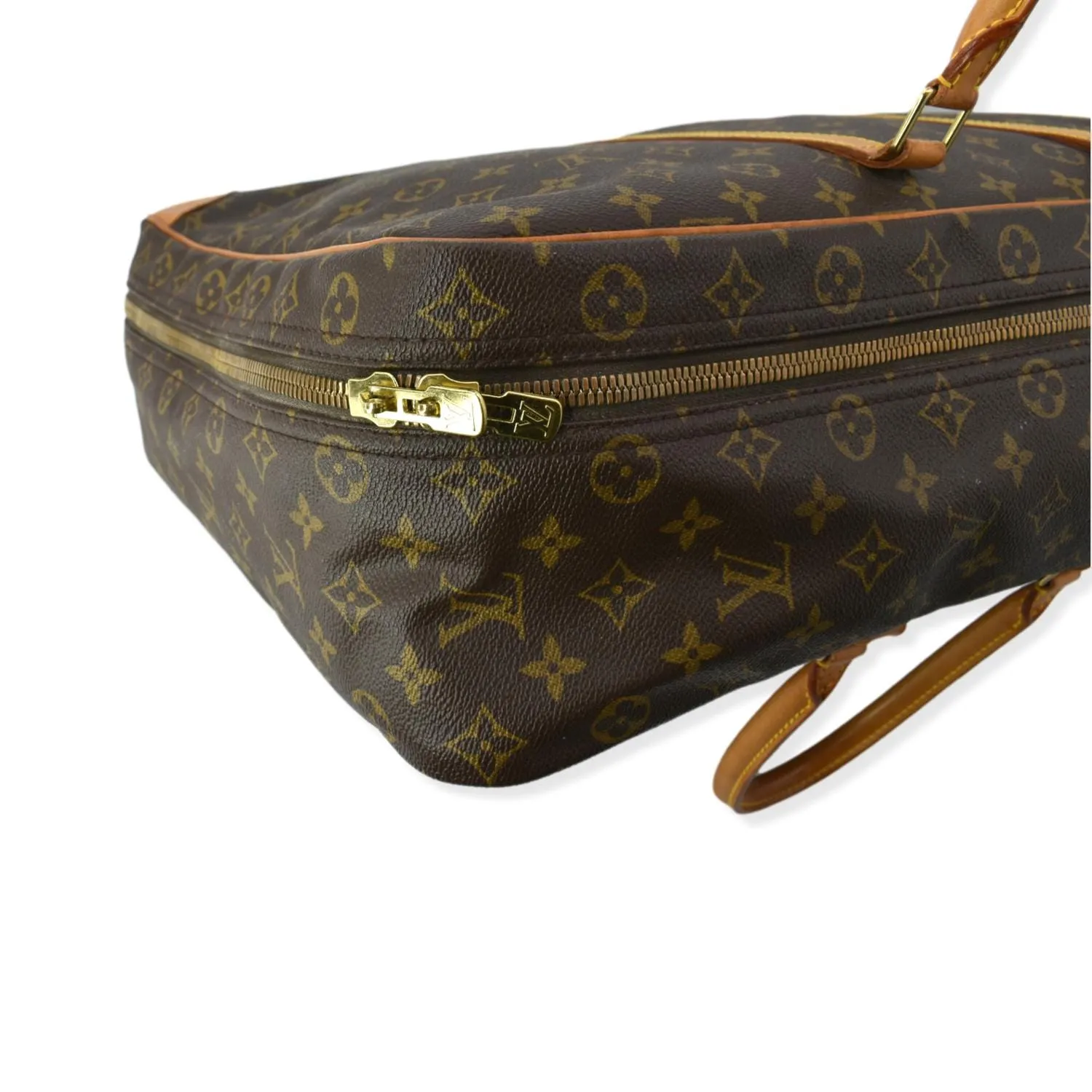 LOUIS VUITTON Sirius 50 Monogram Canvas Suitcase Travel Bag Brown