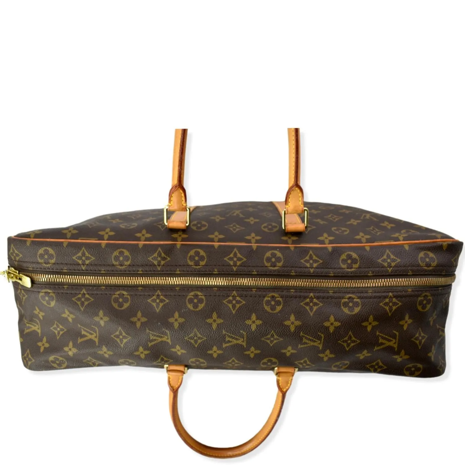 LOUIS VUITTON Sirius 50 Monogram Canvas Suitcase Travel Bag Brown